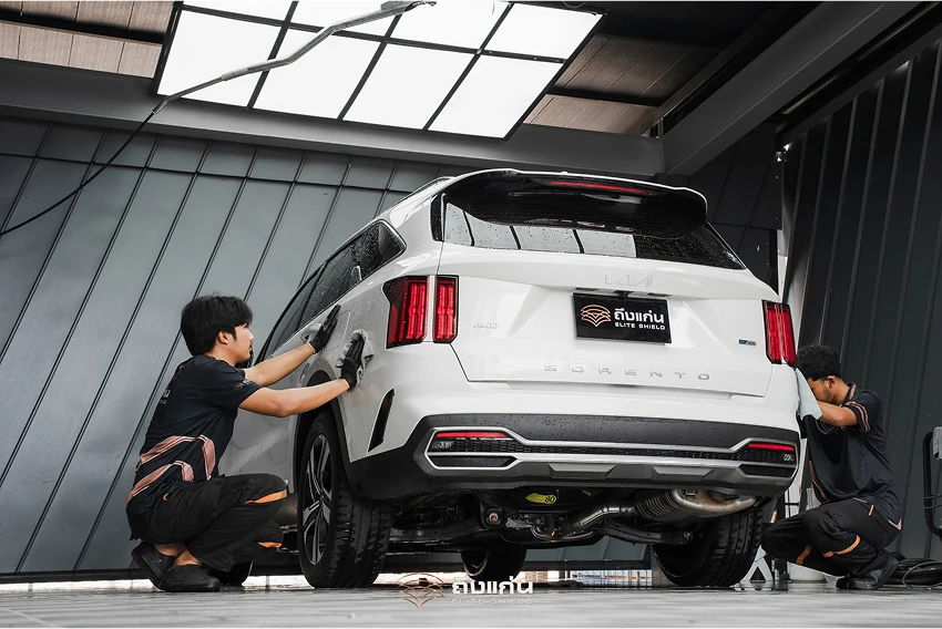 ล้างรถไอน้ำพรีเมียม Car Detailing กับถึงแก่น อีลิท ชิลด์